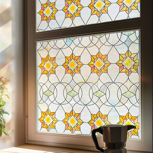 Victoria Stained Glass Decorative Window Film