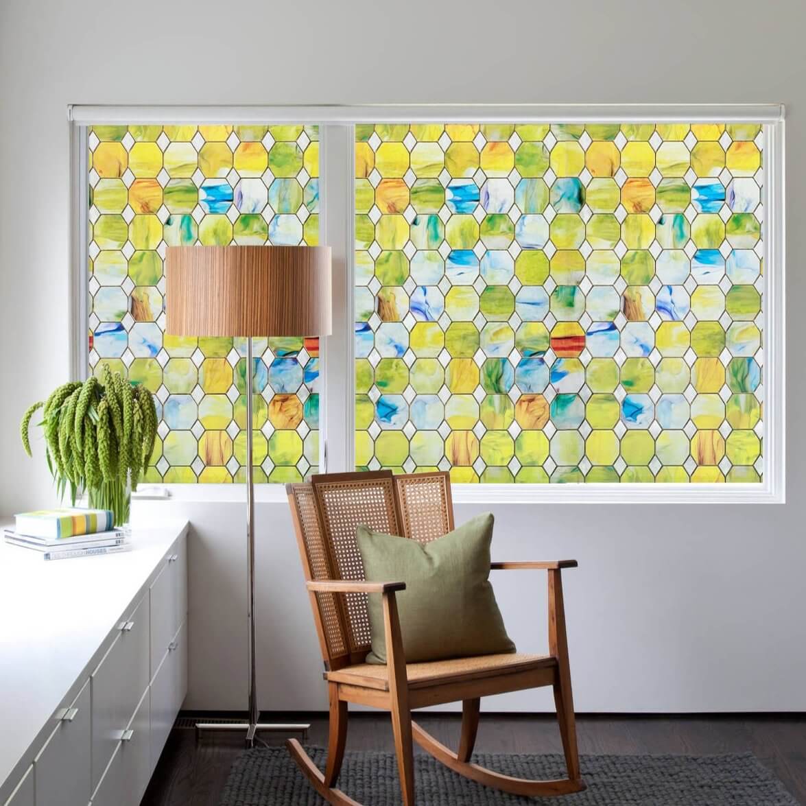 Eternal Prism Window Film with Static Cling Design for Home & Office