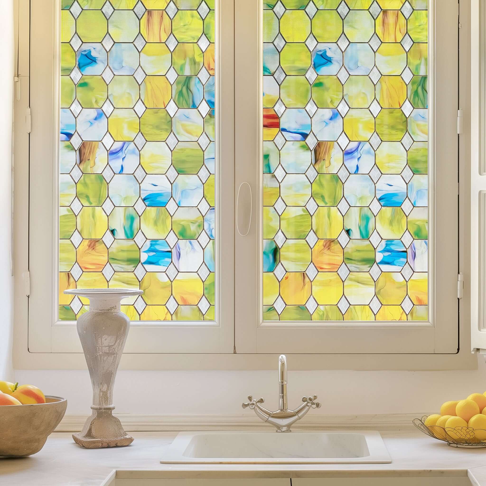 Eternal Prism Window Film with Static Cling Design for Home & Office