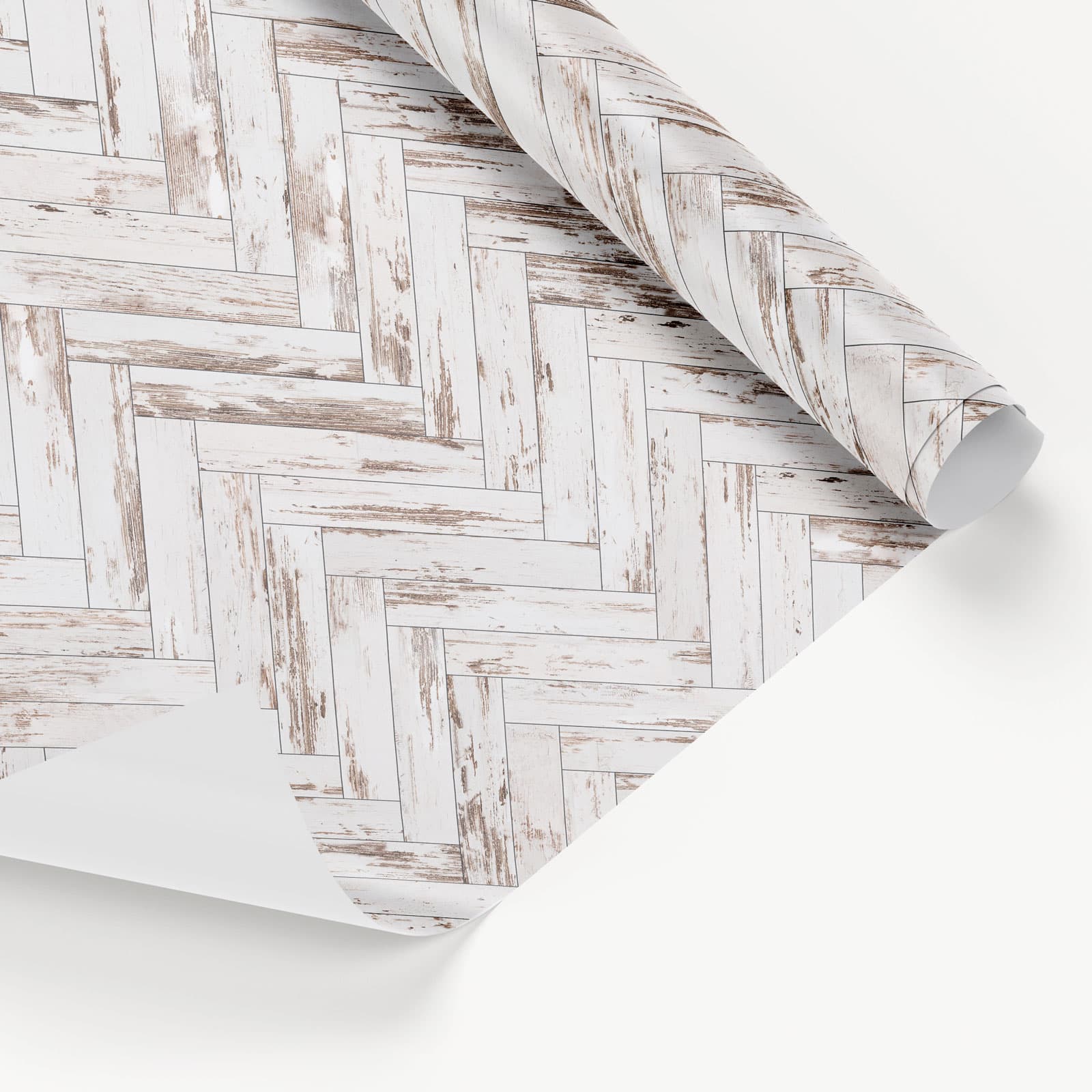 Fancyfix White Ash Herringbone Wallpaper.3