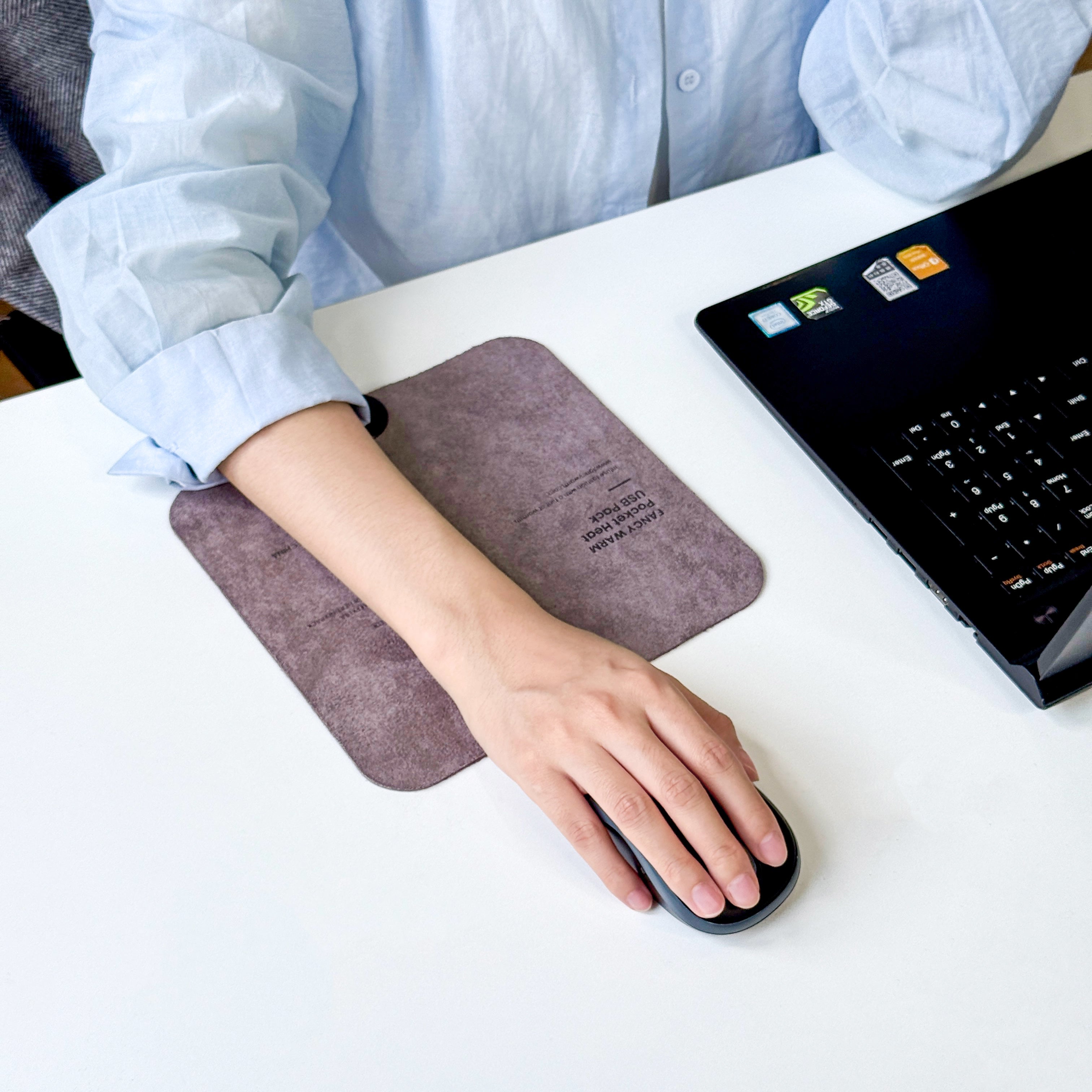 Tozia Portable Heating Pad 0.26lb Weighted | USB Electric Heating Pad