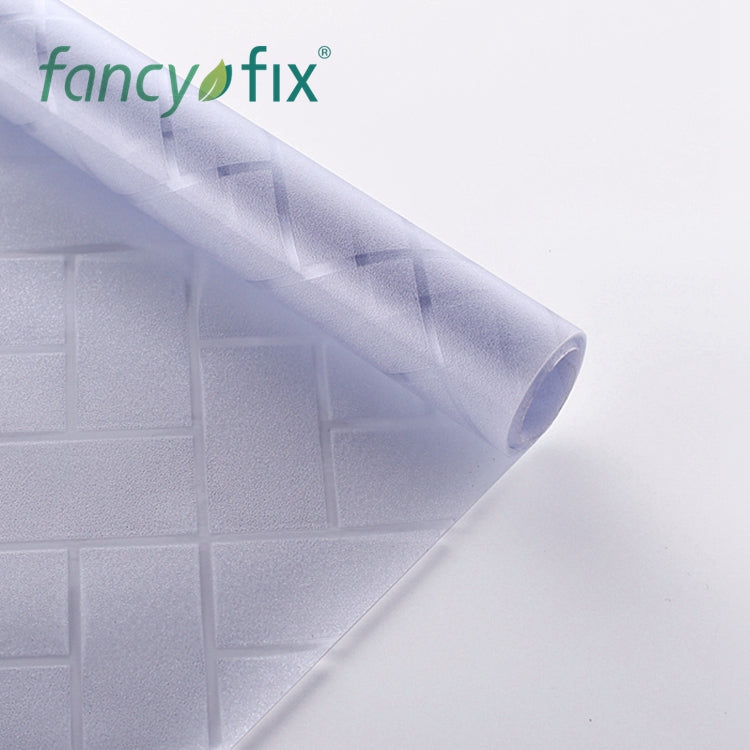 Brike Pattern Frosted Static Film for Windows